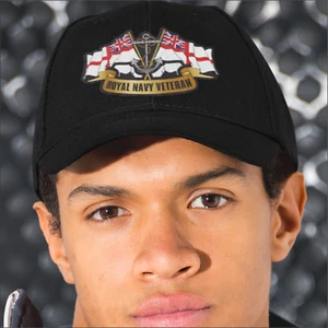 Royal Navy Armed Forces Veteran Logo Quality Baseball Cap - Picture 1 of 5