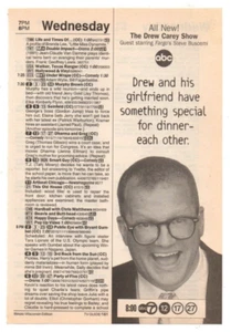 The Drew Carey Show 1998 Bild Druck Anzeigenausschnitt Seite - Bild 1 von 2