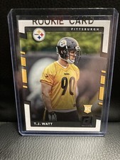 2017 Donruss TJ Watt Rookie Card RC #372! Pittsburgh Steelers