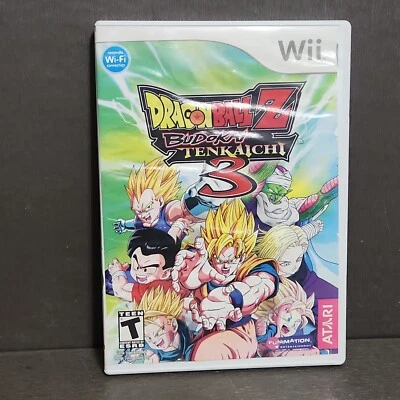 Dragon Ball Z Budokai Tenkaichi 3 Wii Refurbished - Image 1 of 4