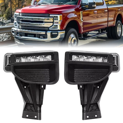Juego de luces antiniebla LED para parachoques para Ford F250 F350 Super Duty 2020-2022 Foto 1 de 4