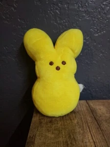 Just Born Peeps Yellow Rabbit Plush 5.5" Easter Bunny Basket Stuffer 2020 - Picture 1 of 2