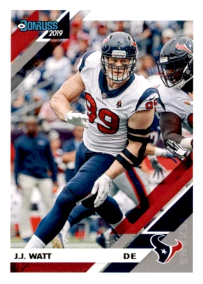 Panini Donruss 2019 - #107 J.J. Watt Houston Texans Foto 1 de 2