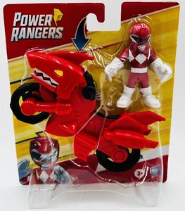 Hasbro Playskool Heroes Power Rangers Red Ranger & Motorrad - Bild 1 von 4