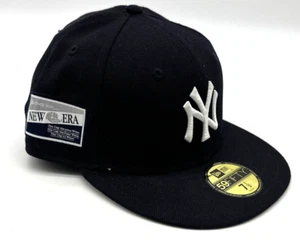 New York Yankees New Era 100th Anniversary  59fifty Hat Fitted Size 7 1/2 - Picture 1 of 6