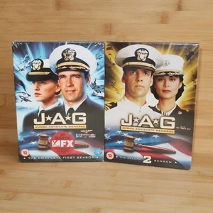 JAG Series 1-2 DVD New SEALED Catherine Bell David James Elliott NCIS - Afbeelding 1 van 13