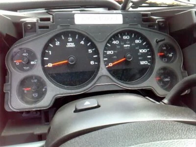 速度表 集群 MPH 美国市场 适合 07-11 SIERRA 1500 121K 英里 — 第 1/4 张图片