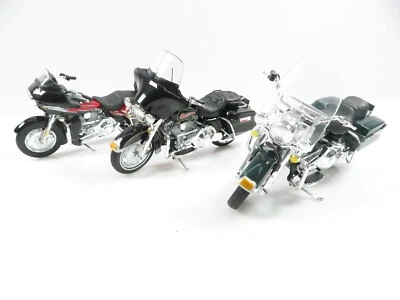 1:18 Maisto Harley Davidson Motorrad Konvolut #5985 - Bild 1 von 4