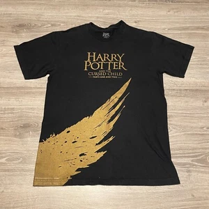 Harry Potter & The Cursed Child Parts 1 & 2 Broadway Theatre New York T-Shirt M - Picture 1 of 5