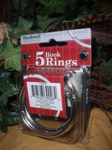Lote de 20 anillos aglutinantes de hojas sueltas de 2" de diámetro (50 mm) - Imagen 1 de 7
