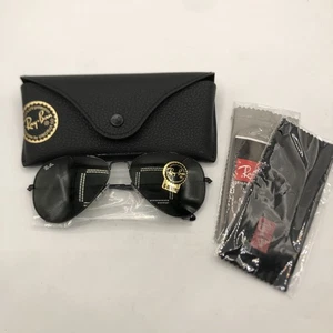 Neu im Etui Ray-Ban RB3025 Pilotenbrille gold/grün klassisch 58 mm kostenloser Versand! - Bild 1 von 8