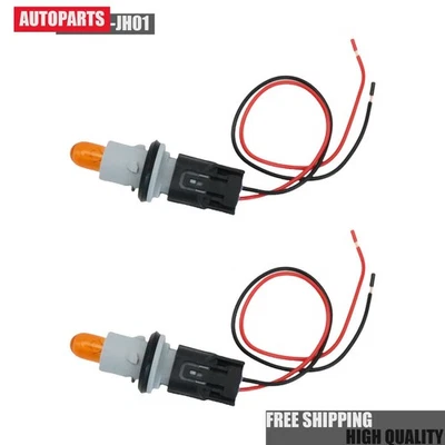 2X Fender Turn Signal Socket & Bulb & Connector For Honda & Acura 33304-S5A-003 Foto 1 de 4