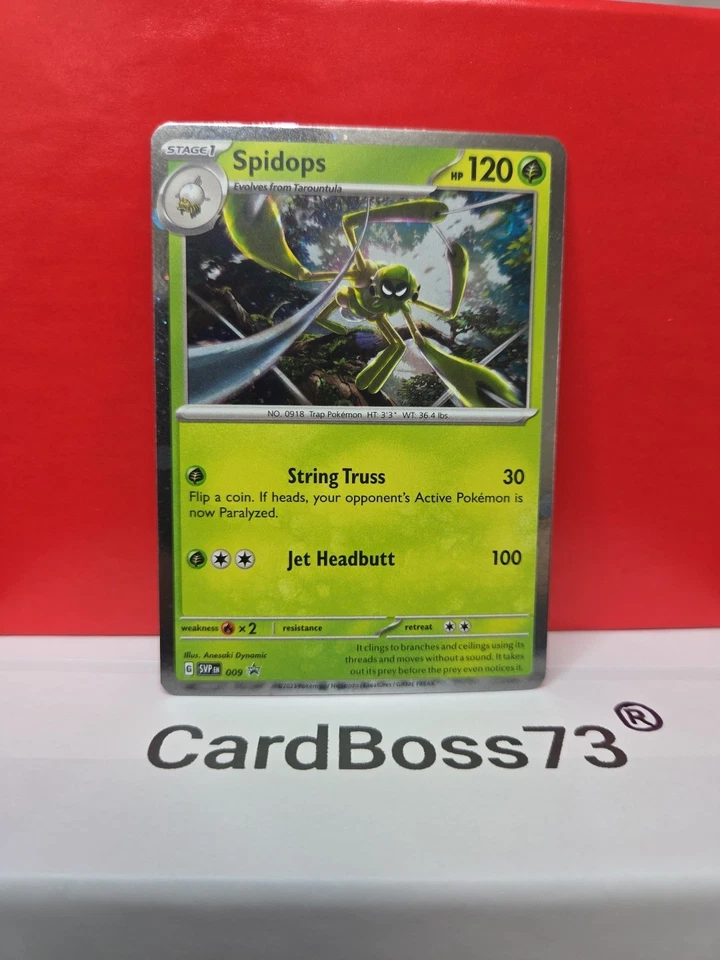 Spidops 009 Sv: Scarlet & Violet Promo Cards Holo - Image 1 of 4