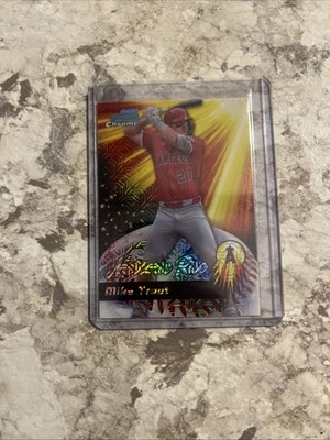 Bowman Chrome 2025 - Meteoric Rise Mike Trout #MR-2 Foto 1 de 2