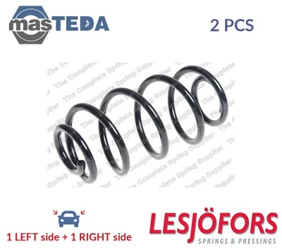 4214213 JUEGO DE PAR DE MUELLES HELICOIDALES TRASEROS LESJÖFORS 2 PIEZAS PARA CHEVROLET AVEO Foto 1 de 4