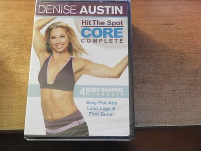 HIT THE SPOT CORE COMPLETE - DENISE AUSTIN (DVD) Brand New - Image 1 of 2