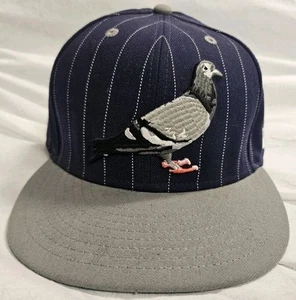 Cappello New Era Jeff Staple NYC Pigeon 2012 Esclusivo Snapback 9Fifty Raro 7 3/8 Berretto - Foto 1 di 19