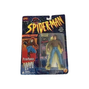 Marvel Spider Man Peter Parker Figur Animated Series Kamera Sammler Pin  - Bild 1 von 11
