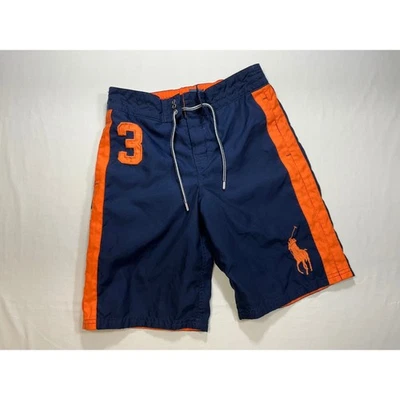Bañador Polo Ralph Lauren Niños Pantalones Cortos Naranja Azul #3 Mediano Foto 1 de 4