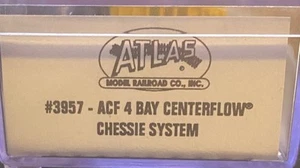 Atlas N Scale - ACF 4-Bay Centerflow Hopper Chessie System 601824 - 3957 - CL - Picture 1 of 2