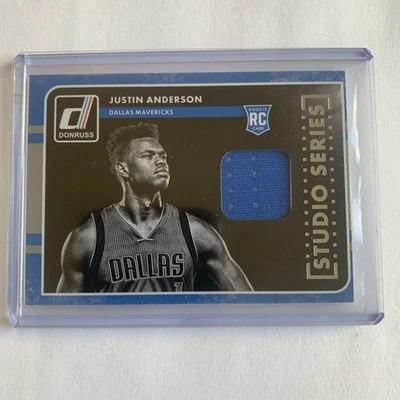 Camisetas de novato Panini Donruss Studio Series 2015-16 Justin Anderson #20 radiocontrol Foto 1 de 2
