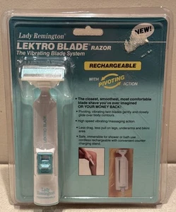 Vintage Remington Lektro Blade Lady Remington Rechargeable.  NEW ~ Sealed - Picture 1 of 4
