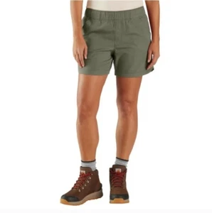Carhartt | Pantalones cortos de trabajo Force Relaxed Fit Ripstop para mujer | Talla: L (12-14) - Imagen 1 de 9