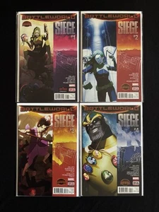 Siege - #1-4 - Lotto serie complete 4 numeri - Battleworld Secret Wars - Marvel - Foto 1 di 1
