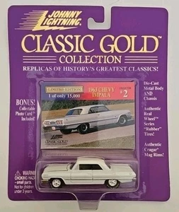 🚩Johnny Lightning  1998 LE "Classic Gold Collection" 1963 Chevy Impala🏁 - Picture 1 of 1