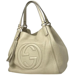 GUCCI Soho Tote Bag Shoulder Bag with Fringe G Tote Bag 282309 #BS2503 - Picture 1 of 7