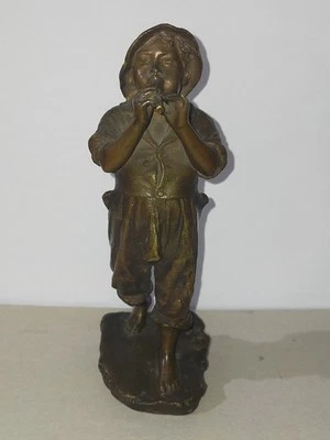 COSTANTINO BARBELLA GIOIELLO INTROVABILE SCULTURA BRONZO FONDERIA LAGANÀ NAPOLI  - Immagine 1 di 4