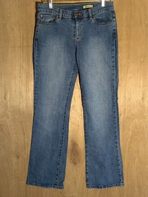 sello 10 Vaqueros Mujer Talla 10 Bootcut tiro Medio Elástico Denim Azul Foto 1 de 4