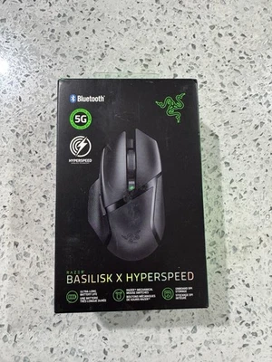 Razer Basilisk X Hyperspeed Wireless Optical Gaming Mouse - Black - Image 1 of 3