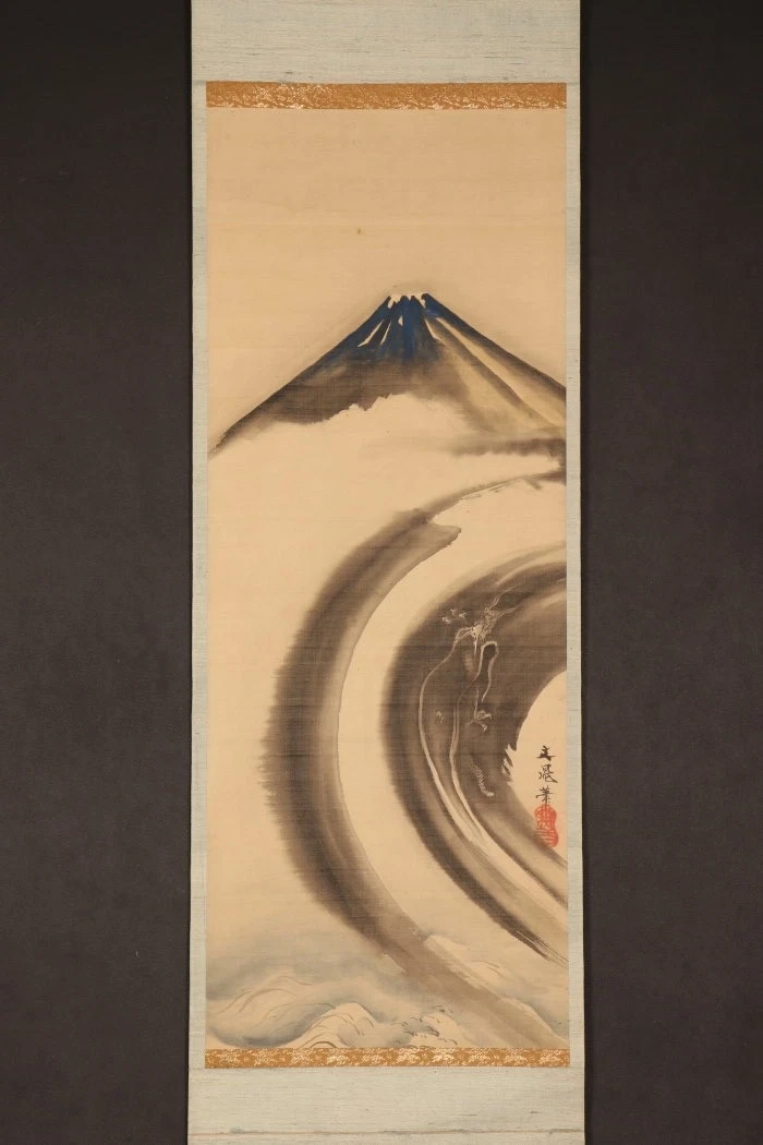 神龙秘籍古董日本画作、画卷| eBay