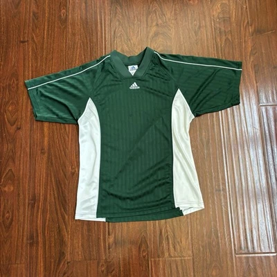 Camiseta de fútbol Adidas vintage años 90 en blanco talla M verde blanco Footba Foto 1 de 4