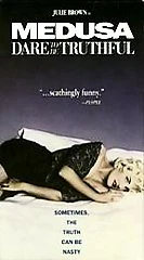 Medusa Dare To Be Truthful 1992 VHS Julie Brown Bobcat Goldthwait Foto 1 de 1