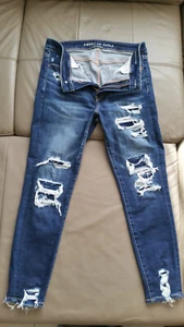 American Eagle Damen Jeans Destroyed Gr.19Ne(x)t Level Stretch sehr gut NP 100€ - Bild 1 von 10