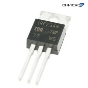 5 Stück IRFZ34N MOSFET-N Transistoren 29A 55V 0,04 Ohm 68W - 4,5V LL Logiklevel - Bild 1 von 3