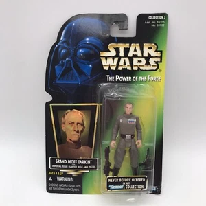 Star Wars The Power Force Grand Moff Tarkin Figura Colección 3 De Colección 1996 Nuevo - Imagen 1 de 4