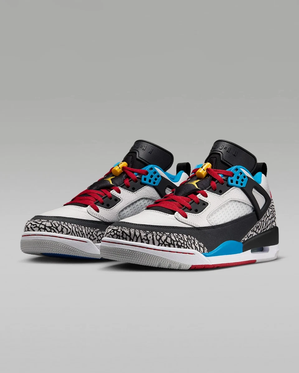 Nike Jordan Spizike LOW SE IM7425-004 Neutral Gray/Surf Blue  display picture 2