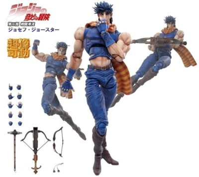 Medicos Super Action Statue JoJo's Bizarre Adventure Joseph Joestar - Image 1 of 4