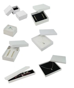 White Vibrant Series Necklace Ring Bracelet Earring Watch Jewellery Collection - Picture 1 of 37