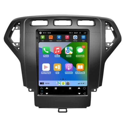 9.7"Android Car Stereo for Ford Mondeo 2007-2010 Carplay Touchscreen GPS SWC DSP - Image 1 of 4