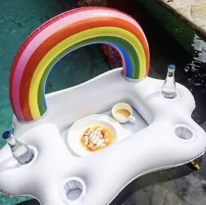 Soporte para bebidas flotante para piscina accesorios para adultos bebida flotantes piscina - Imagen 1 de 6
