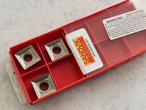 3 new SANDVIK Coromant SPMT 12 04 08-Wl, Grade H10F Carbide Inserts - Picture 1 of 2