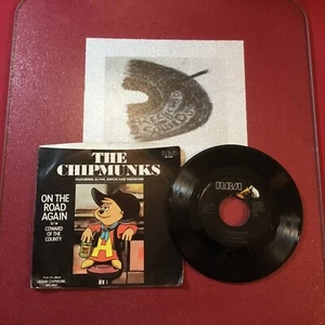 The Chipmunks – On The Road Again *1983 Vinyl, 7", 45 RPM, Single FREE SHIPPING - Foto 1 di 8