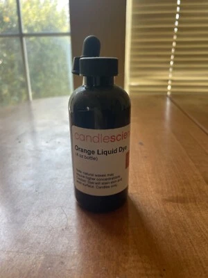 Candle Science - 4 oz. Orange liquid dye for candles - Image 1 of 4