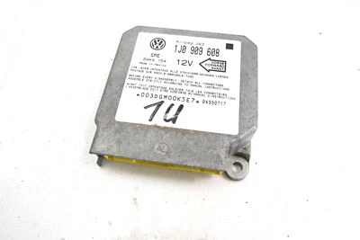 VW Polo 6N Lupo Arosa Centralina Airbag 1J0909608 - Immagine 1 di 2