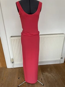 Honor Gold Pink Long Dress - Size XS - Picture 1 of 7
