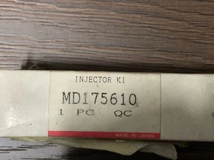 Iniettore carburante originale Mitsubishi Motors MD175610 nuovo vecchio stock - Foto 1 di 8